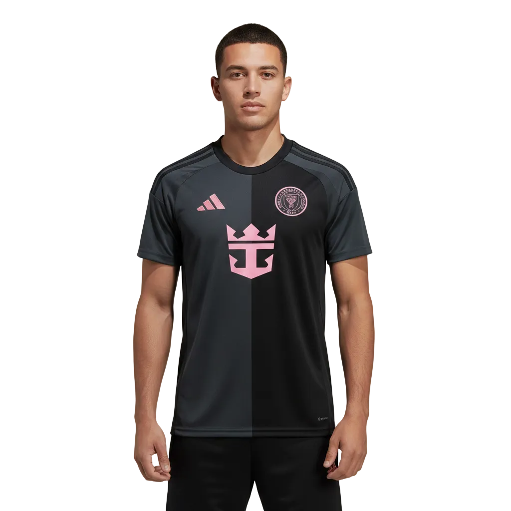 Inter Miami CF Official 2025/26 Away Jersey - "Night Heron" Black & Pink Edition