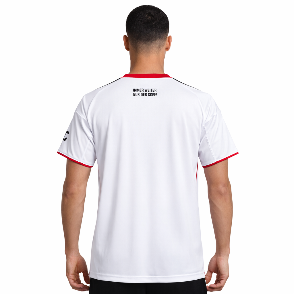 Eintracht Frankfurt 25/26 Away Jersey – "White Eagle" Edition