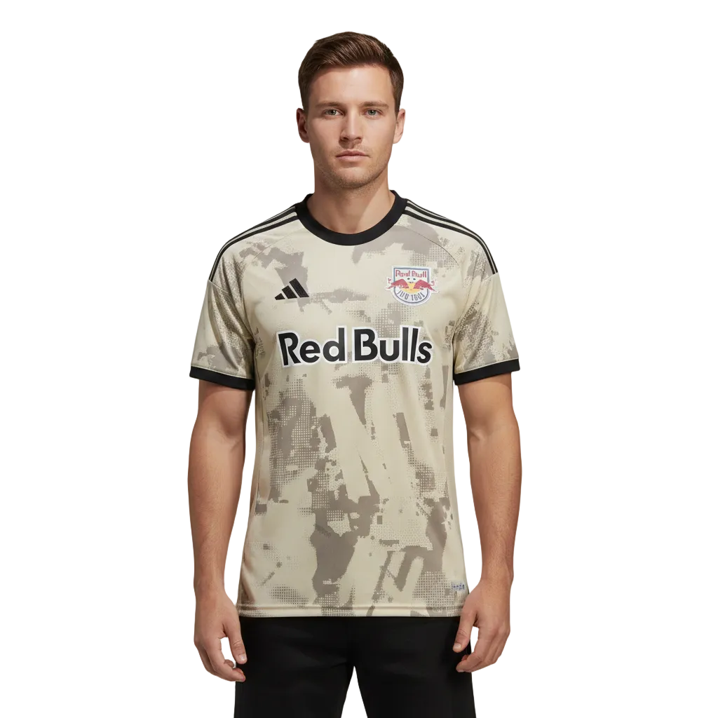New York Red Bulls Official 2025/26 Away Jersey - Concrete Jungle Edition