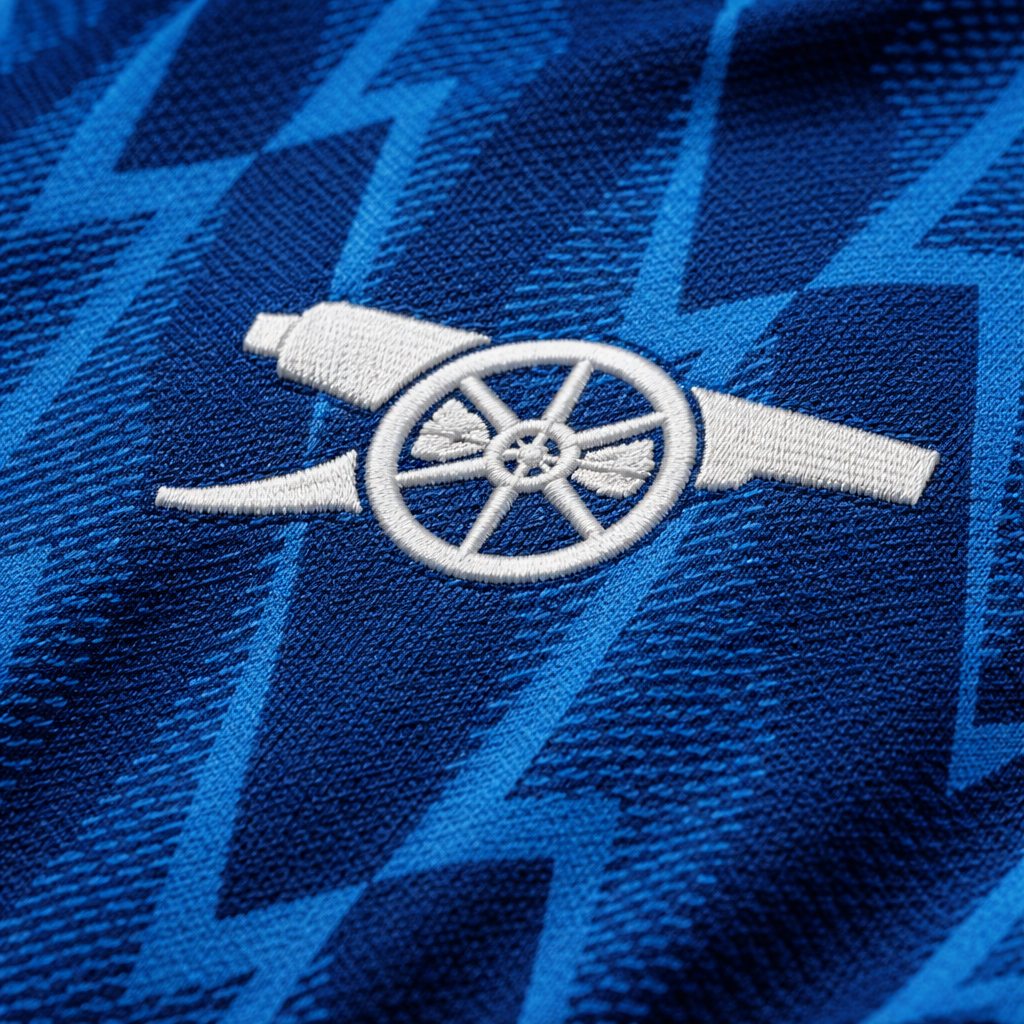 Arsenal Away Jersey – "Blue Bolt Heritage Edition" 25/26