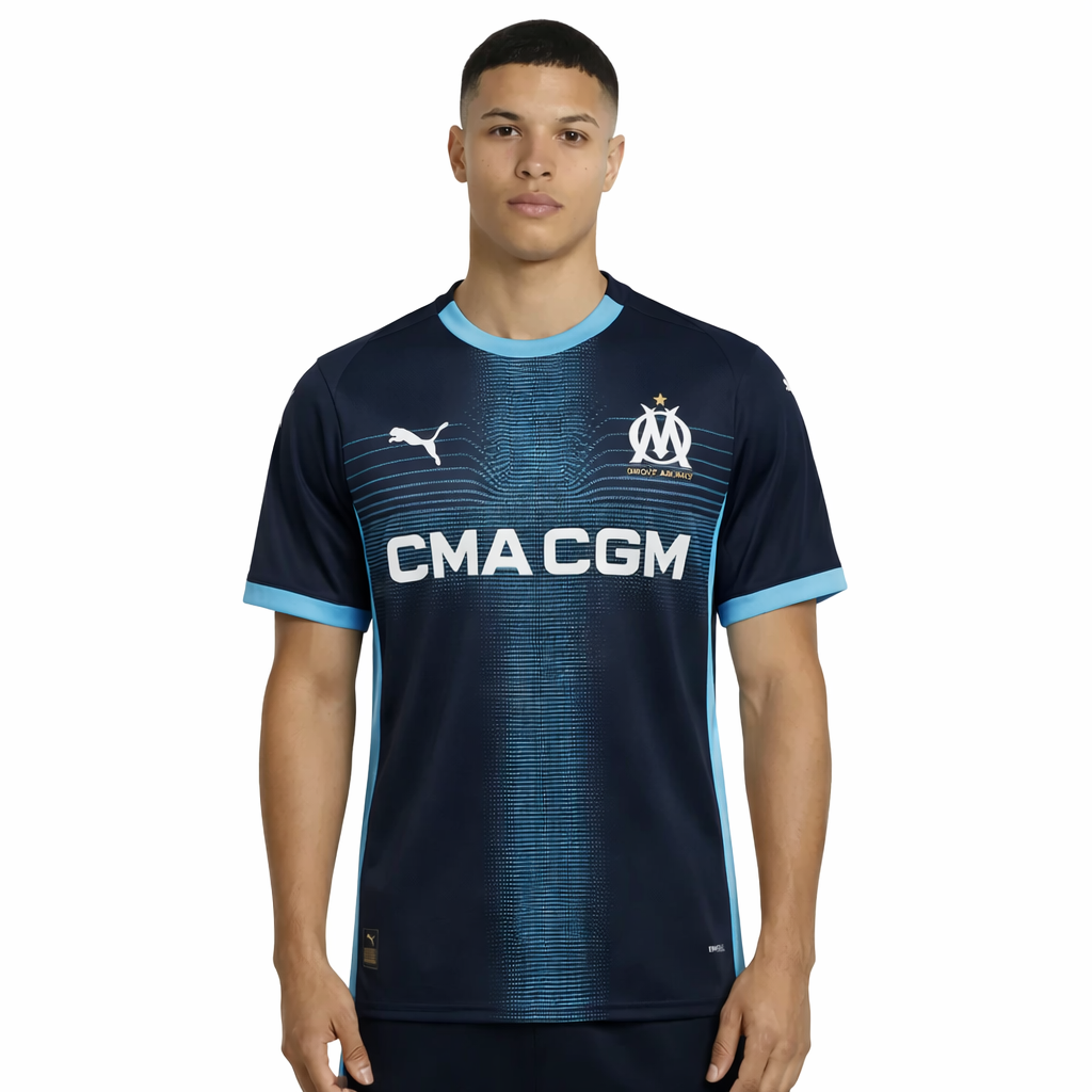Olympique de Marseille 25/26 Away Jersey – “Midnight Surge” Edition