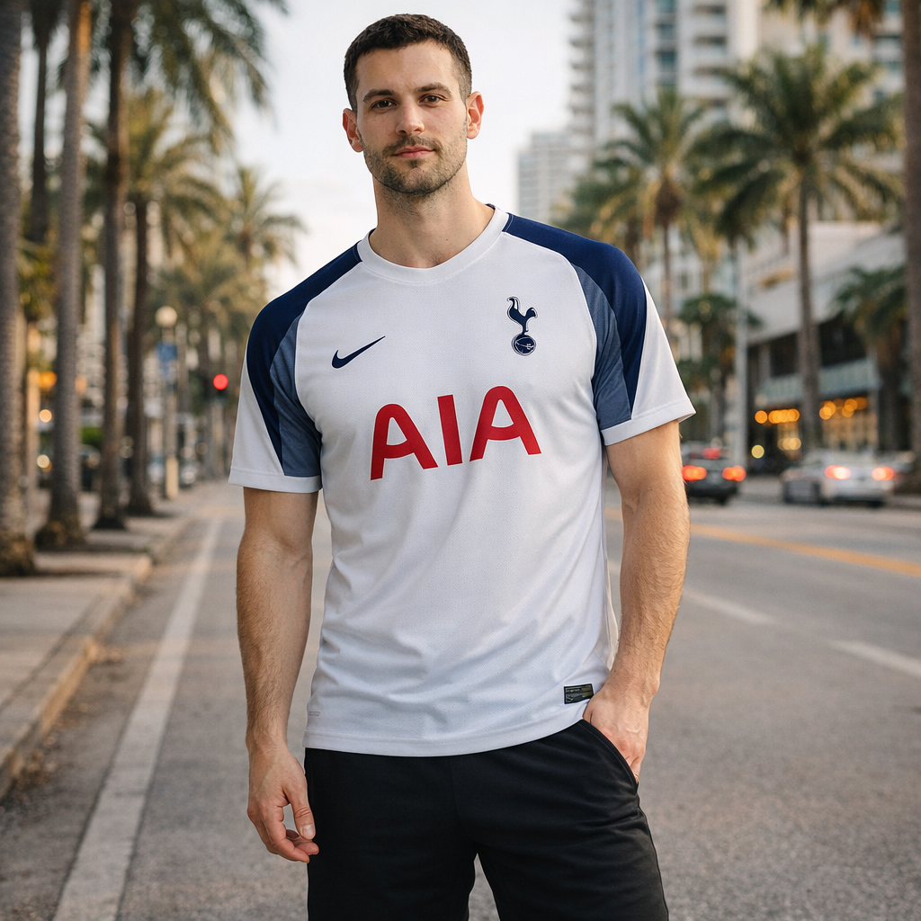 Tottenham Hotspur 25/26 Home Jersey – North London Lilywhites Edition