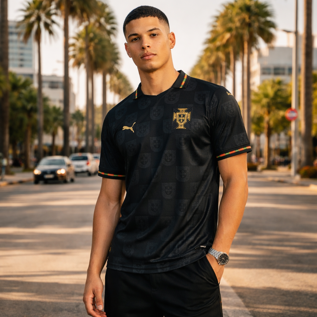Portugal National Team 2026 Special Edition - Black Panther Jersey