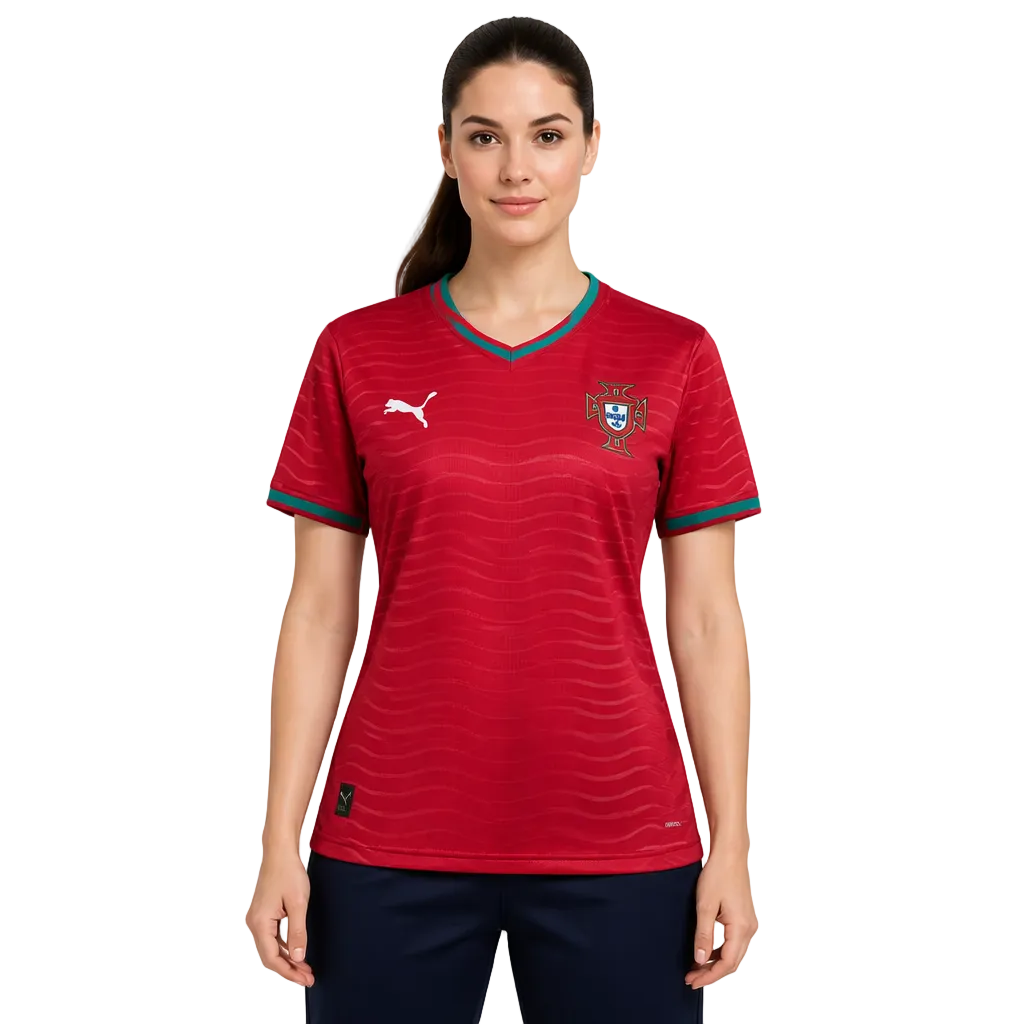 Portugal 2026 World Cup Women's Home Fan Jersey