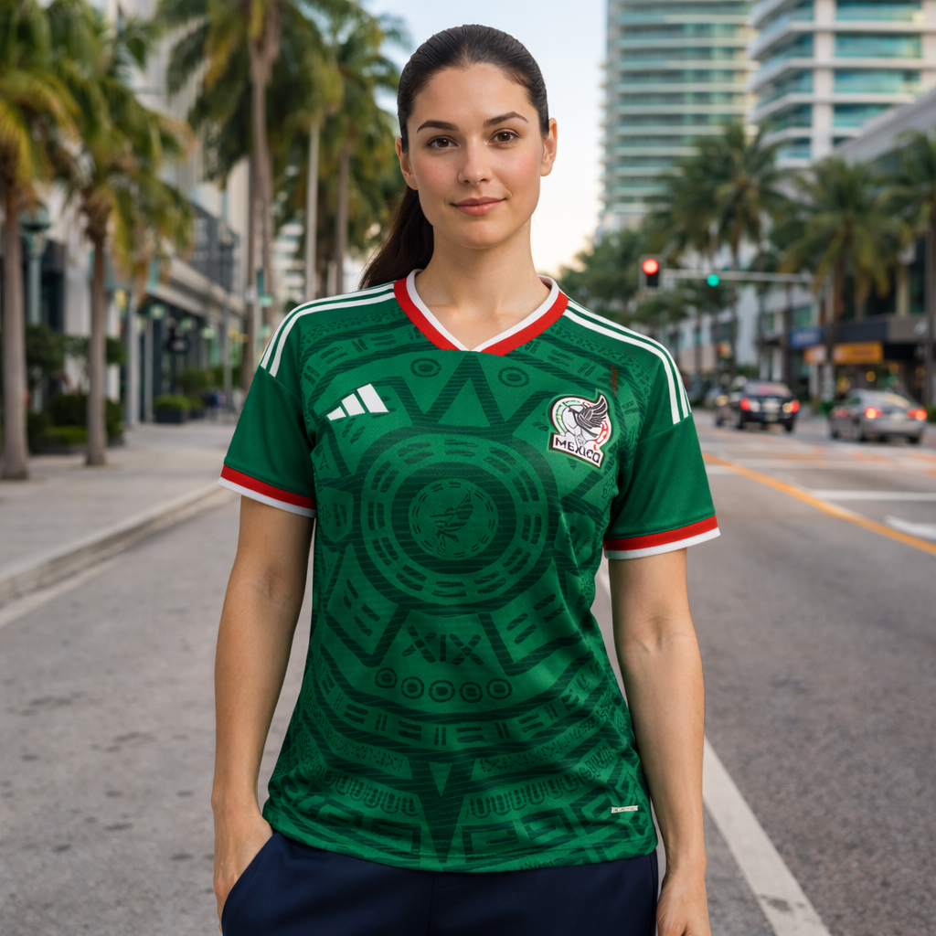 Mexico World Cup 2026 Women's Home Jersey