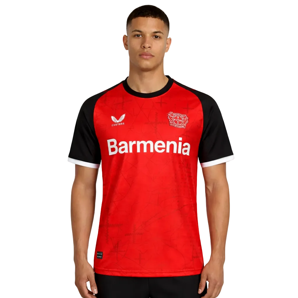Bayer Leverkusen 24/25 Home Jersey – "Crossfire" Edition