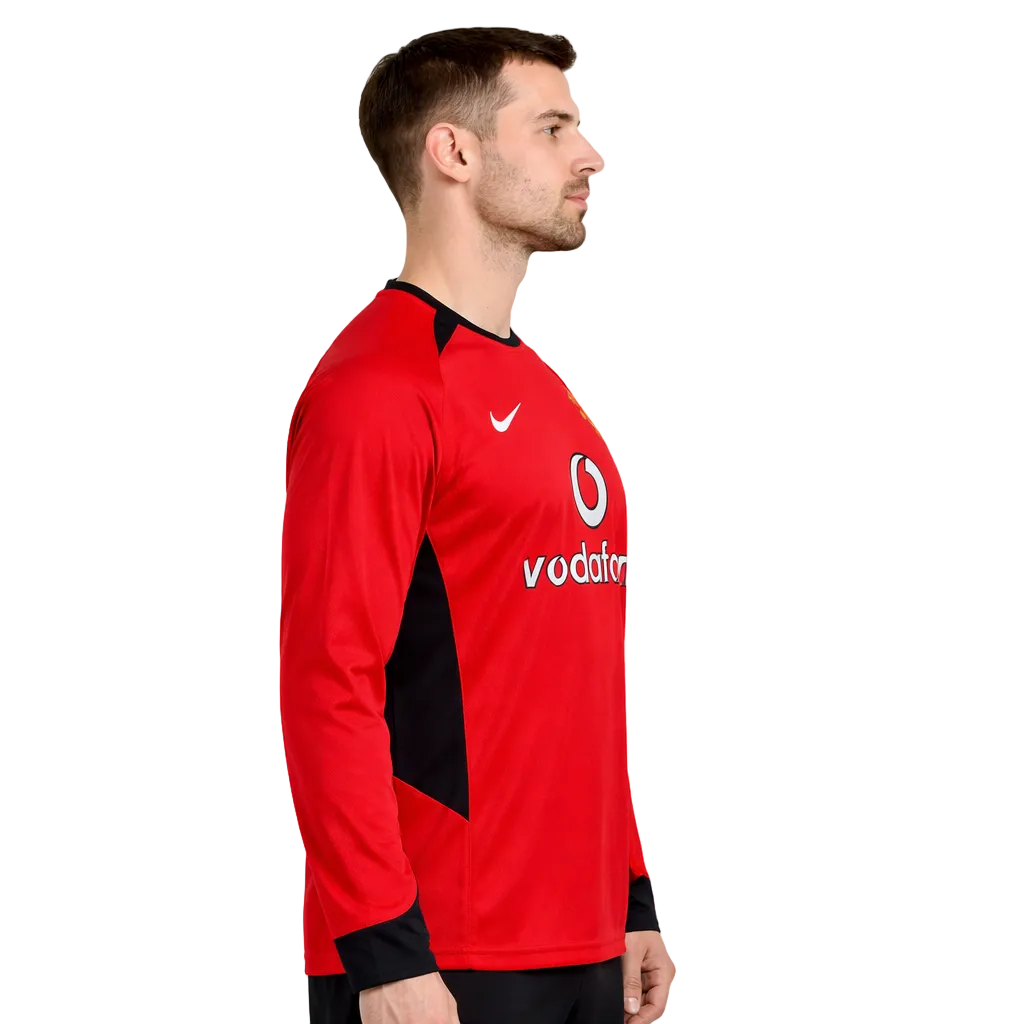 Manchester United 2002/04 Home Long Sleeve Retro Jersey – Glory Edition