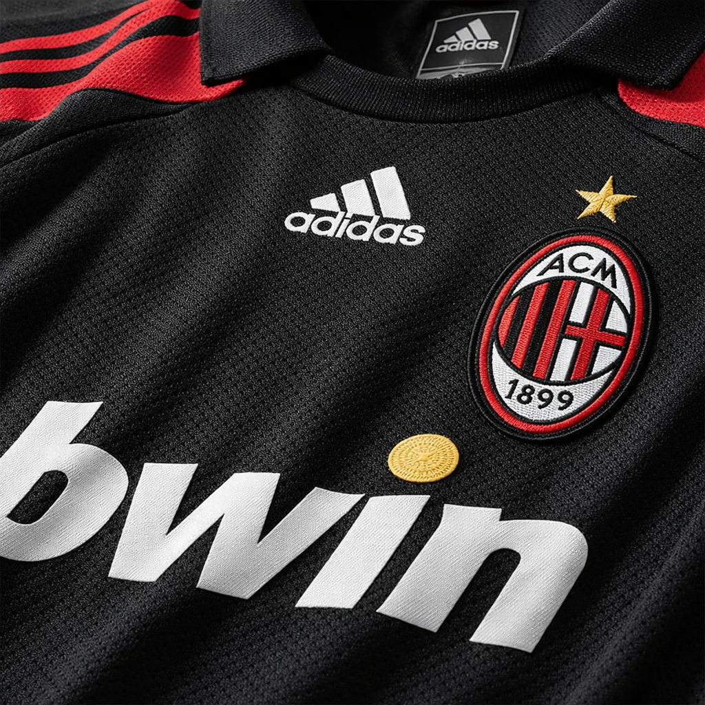 AC Milan 2007/08 Third Away Retro Jersey – Rossoneri European Edition
