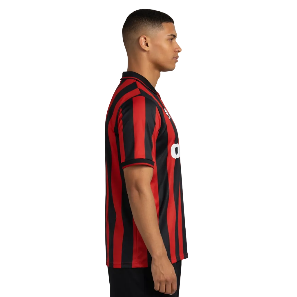 AC Milan 1995/96 Home Retro Jersey – Rossoneri Dominance Edition