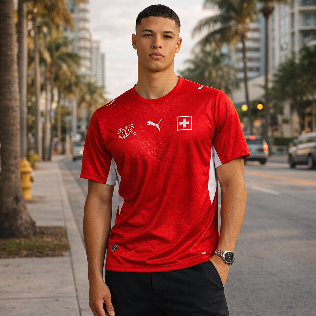 Switzerland 2026 World Cup Home Fan Jersey
