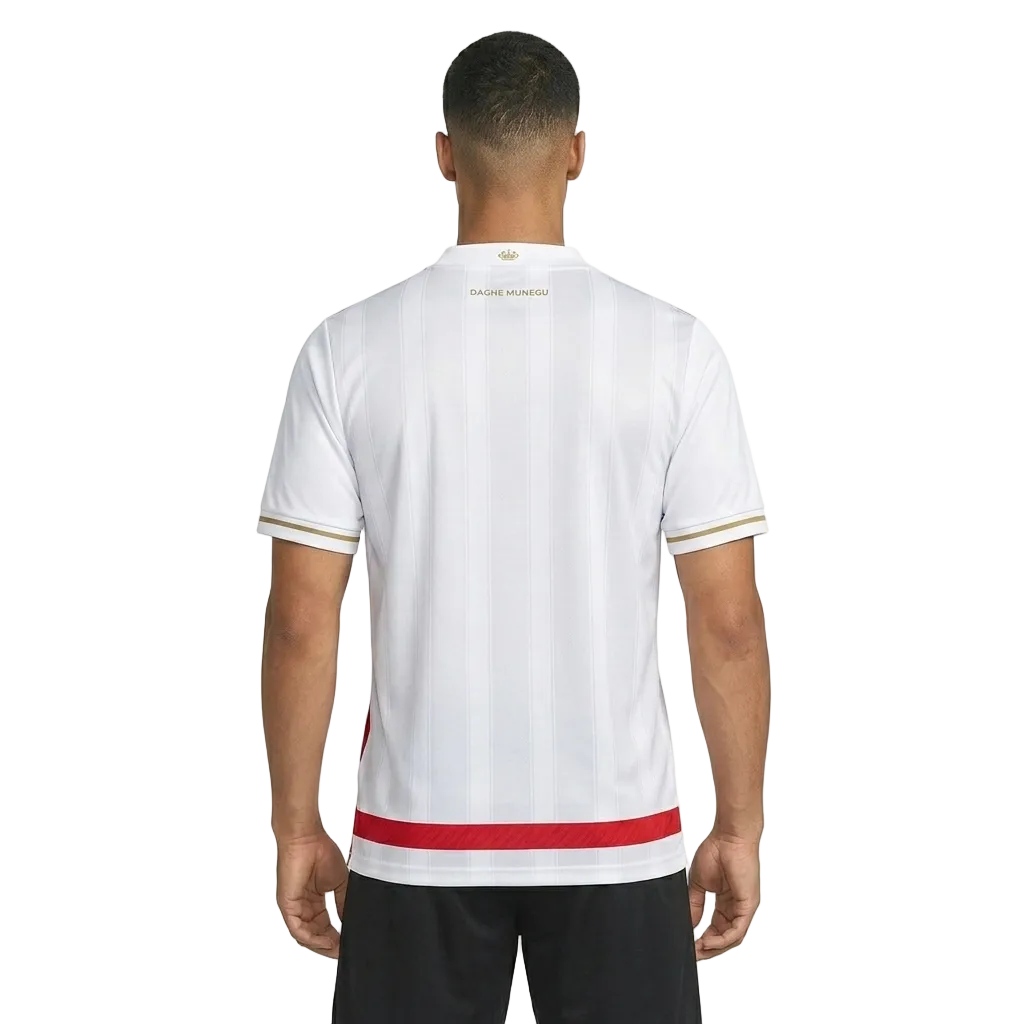 AS Monaco 25/26 Home Jersey – Principality Diagonal Edition