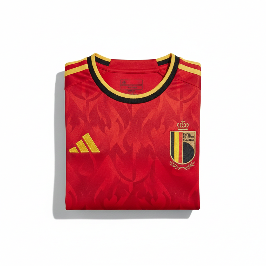Belgium 2026 World Cup Home Fan Jersey