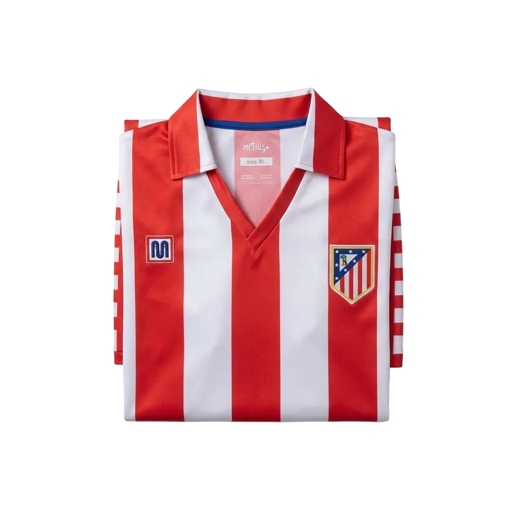 Atletico Madrid 1982/83 Home Retro Jersey – Classic Edition