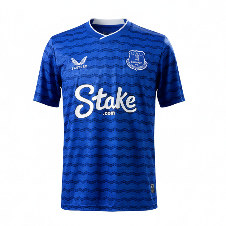 Everton 25/26 Home Jersey - Waterfront Edition