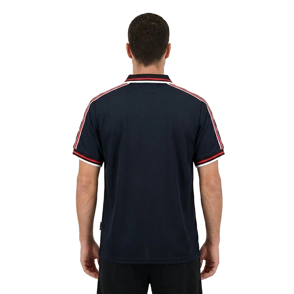 Manchester United 1998/99 Black Retro Jersey – Theatre of Dreams Edition