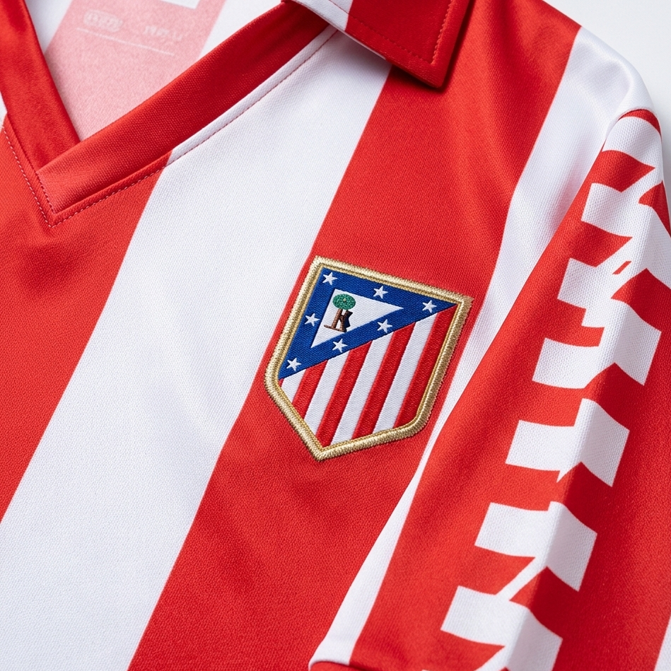 Atletico Madrid 1982/83 Home Retro Jersey – Classic Edition