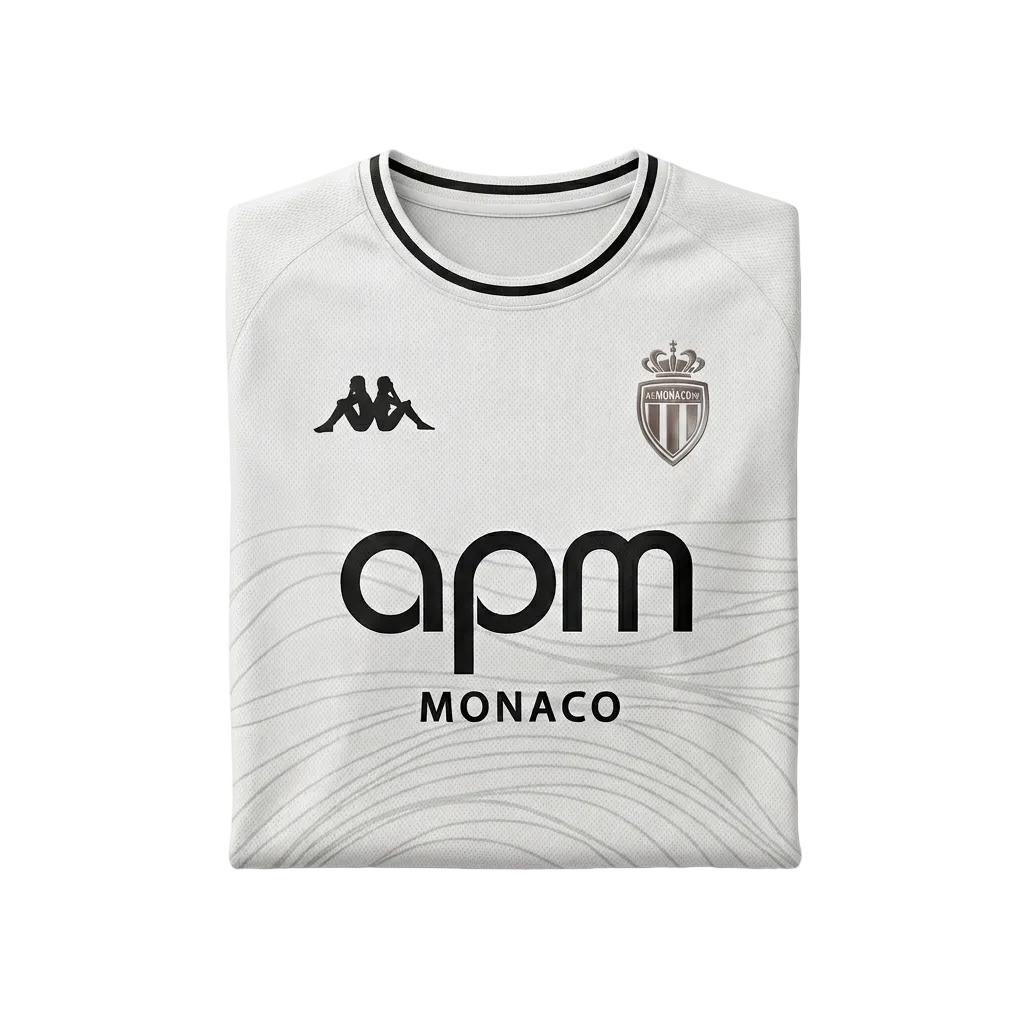 AS Monaco 25/26 Away Jersey – "Alpine Wave" Edition