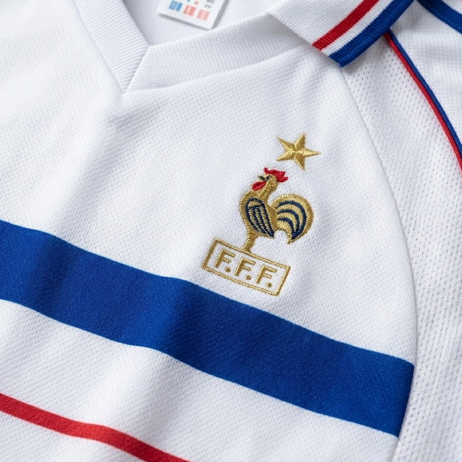 France 1998 Away Retro Jersey – Les Bleus Triumph Edition