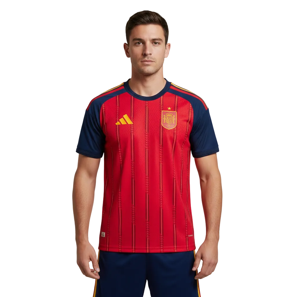 Spain National Team adidas FIFA x World Cup 2026 Home On Field Authentic Jersey