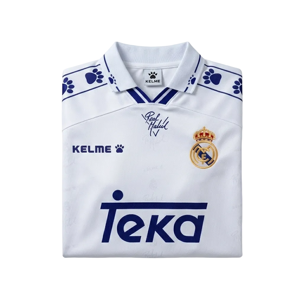 Real Madrid 1994/96 Home Long Sleeve Retro Jersey – Galáctico Legacy Edition