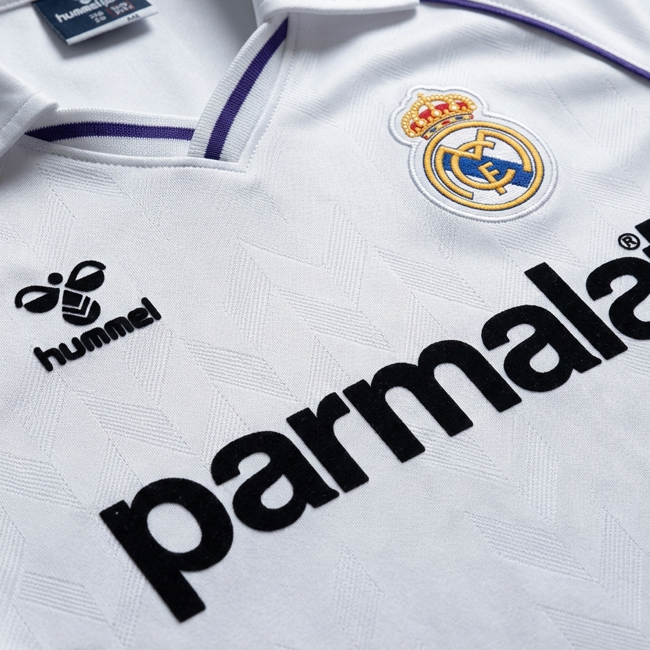 Real Madrid 1988/89 Home Retro Jersey – Champions Legacy Edition