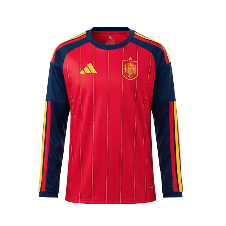 Spain adidas World Cup 2026 Home long-sleeve