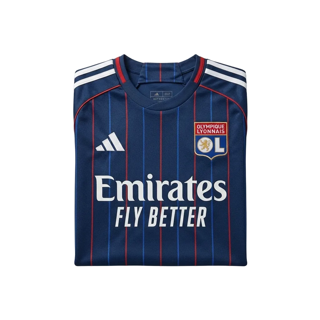 Olympique Lyonnais 25/26 Away Jersey – Rhône Legacy Edition