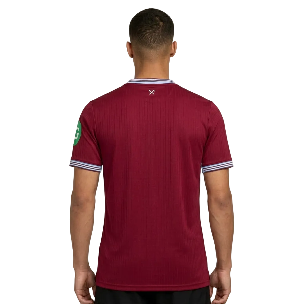 West Ham United Umbro 2025/26 Home Jersey – Claret