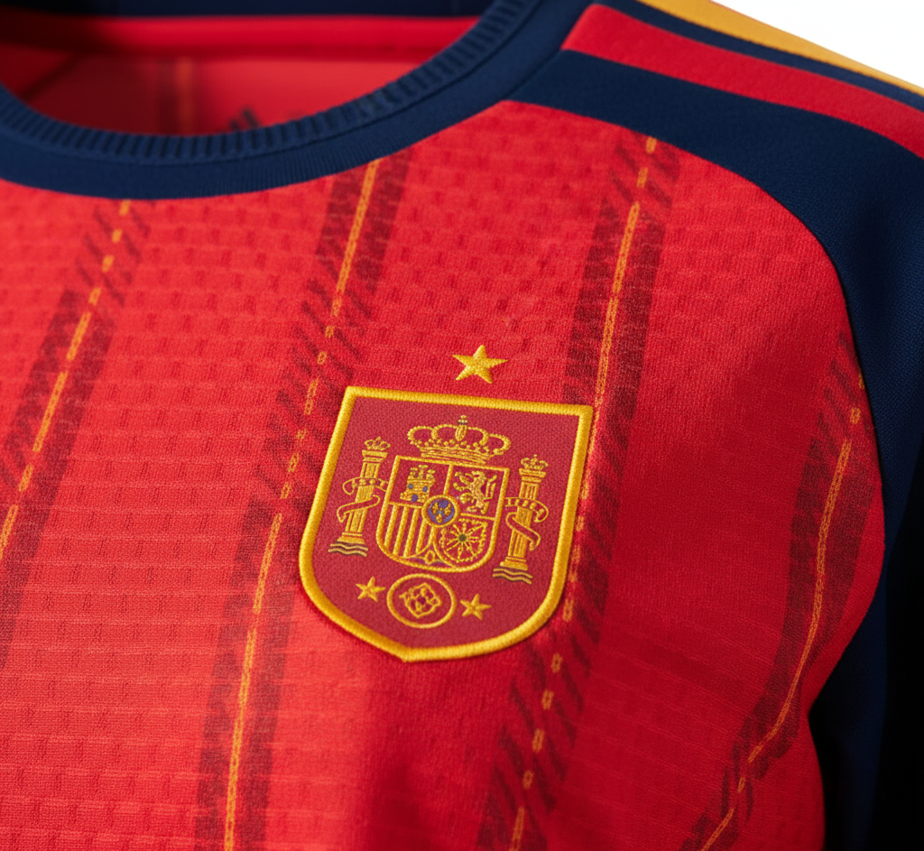 Spain World Cup 2026 Women's Home On Field Jersey