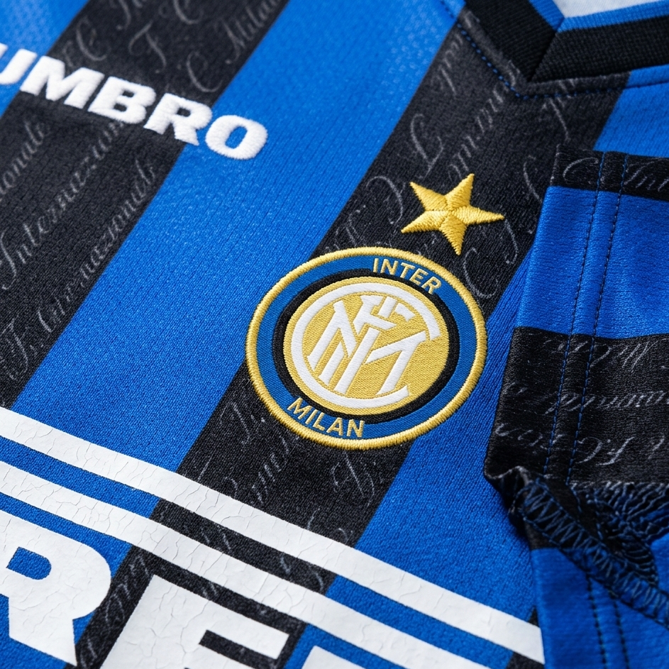 Inter Milan 1997/98 Home Long Sleeve Retro Jersey - Golden Era Edition