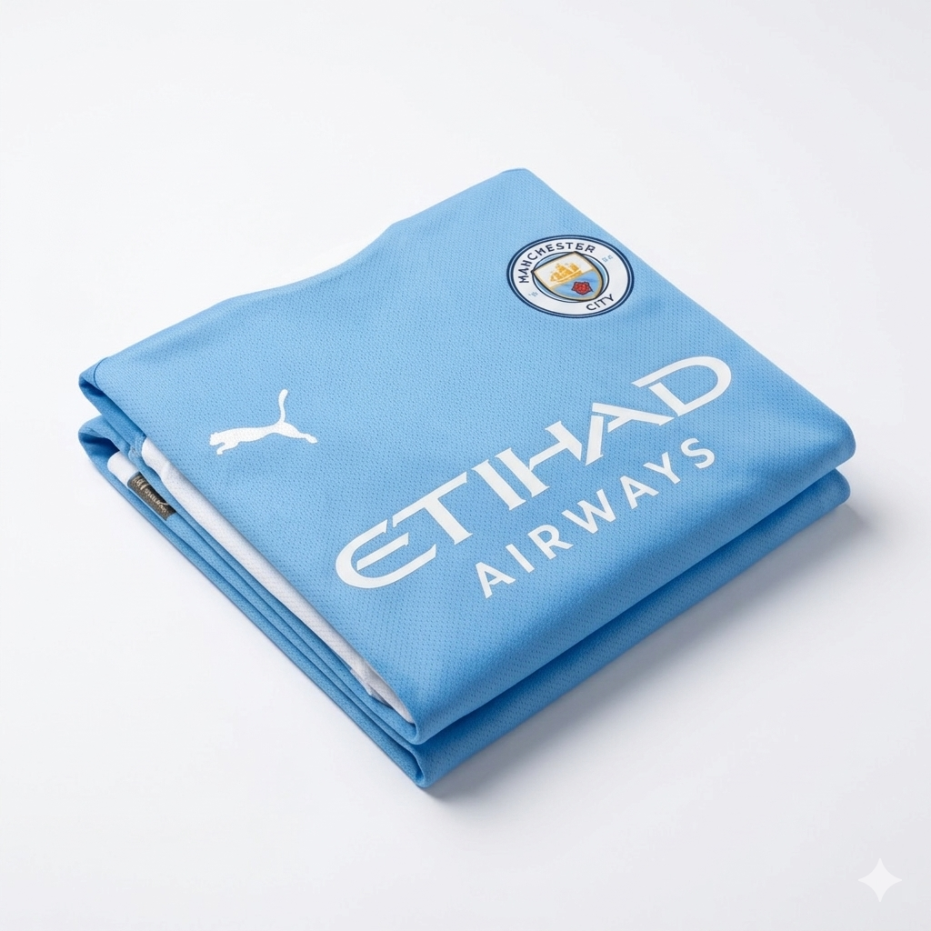 Manchester City 26/27 Home Jersey – Sky Blue Edition