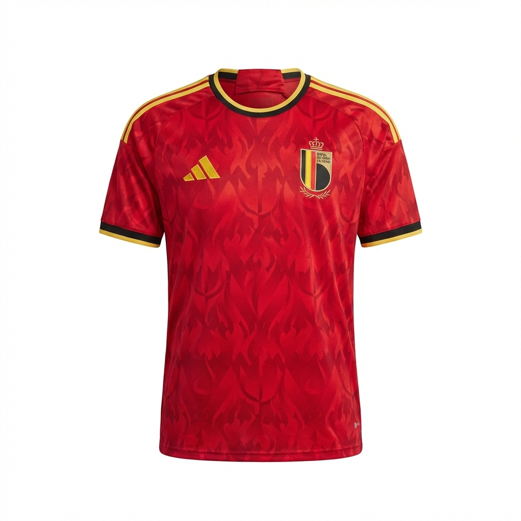 Belgium 2026 World Cup Home Fan Jersey