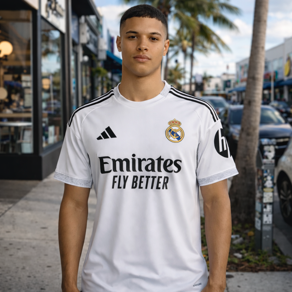 Real Madrid CF 25/26 Home Jersey
