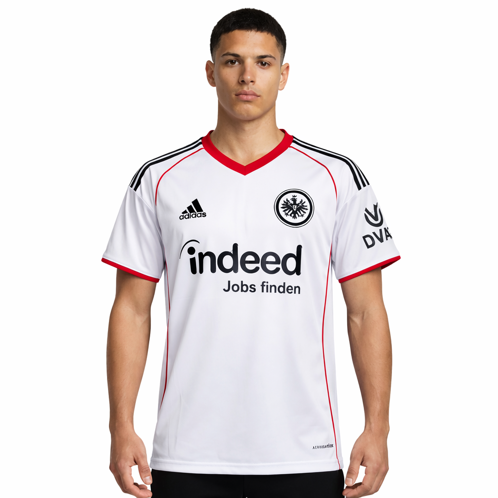 Eintracht Frankfurt 25/26 Away Jersey – "White Eagle" Edition