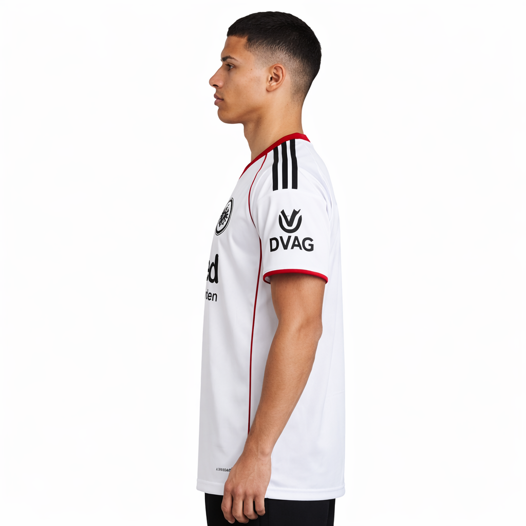 Eintracht Frankfurt 25/26 Away Jersey – "White Eagle" Edition