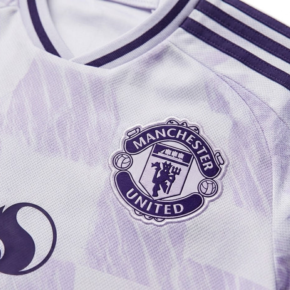 Manchester United 25/26 Away Edition - Snapdragon White Jersey