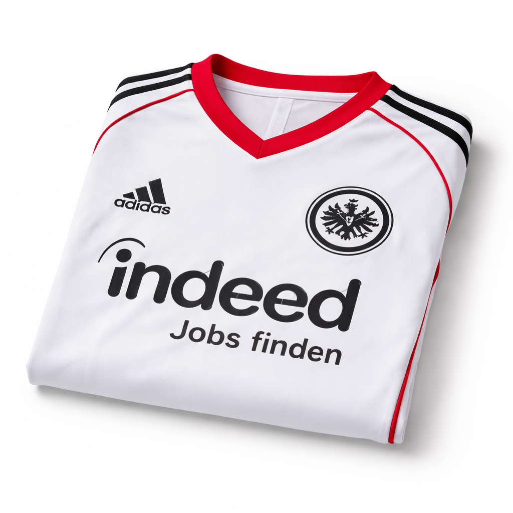 Eintracht Frankfurt 25/26 Away Jersey – "White Eagle" Edition