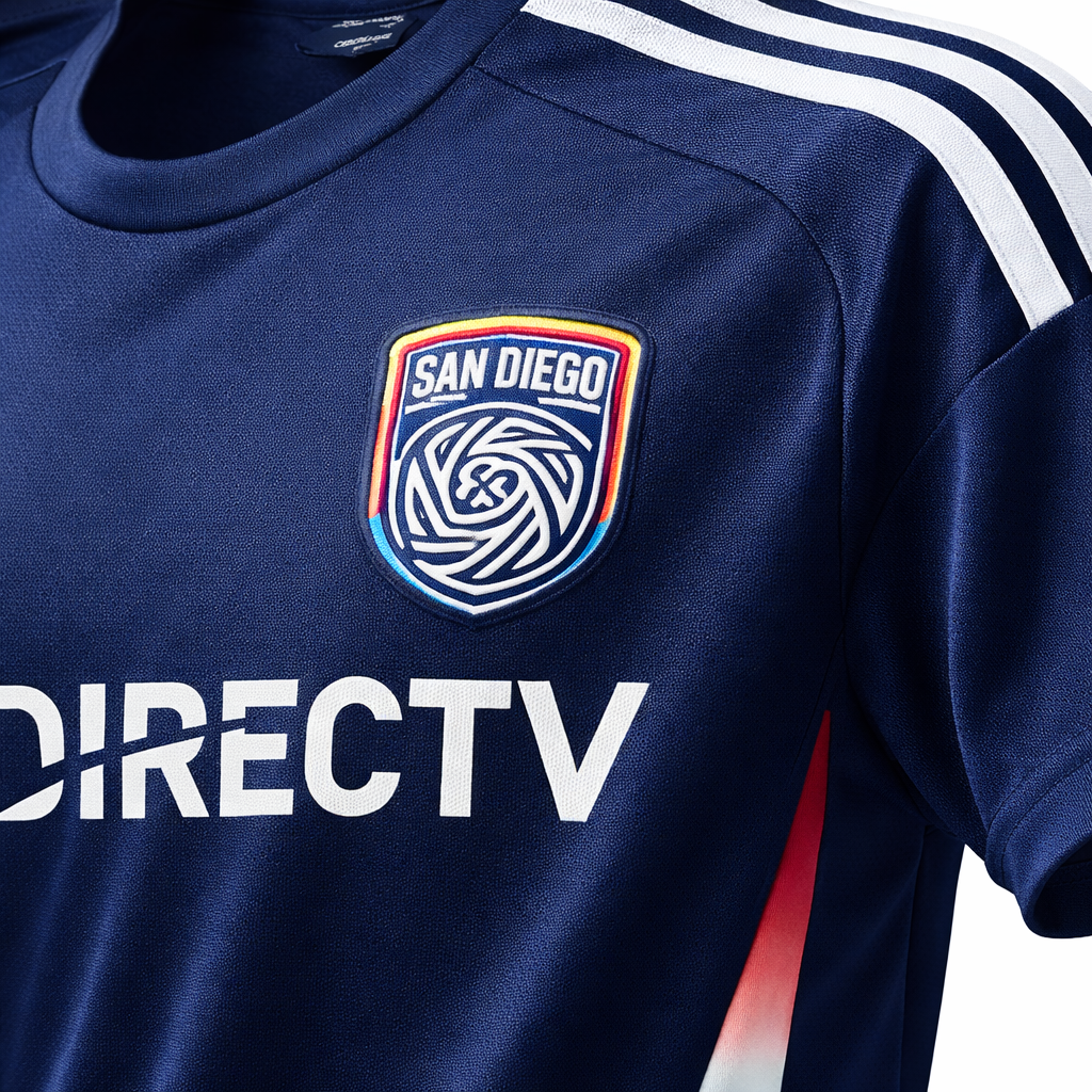 San Diego FC 25/26 Home Jersey – "Pacific Flow" Edition
