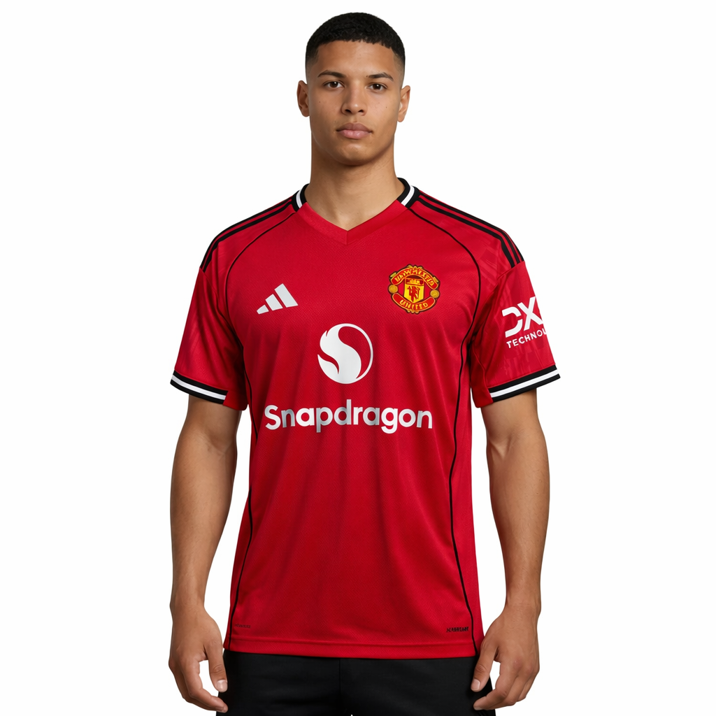 Manchester United 25/26 Home Jersey - "Snapdragon" Edition