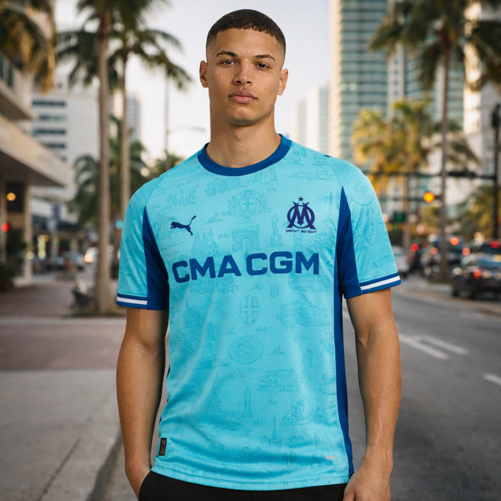 Olympique de Marseille 26/27 Special Edition Jersey – Provençal Pride Edition