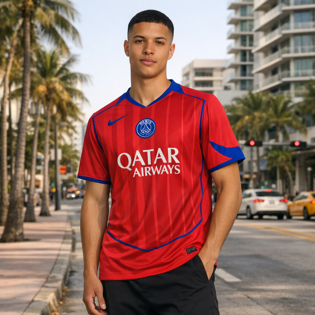 PSG 25/26 Away Jersey – Heritage Edition