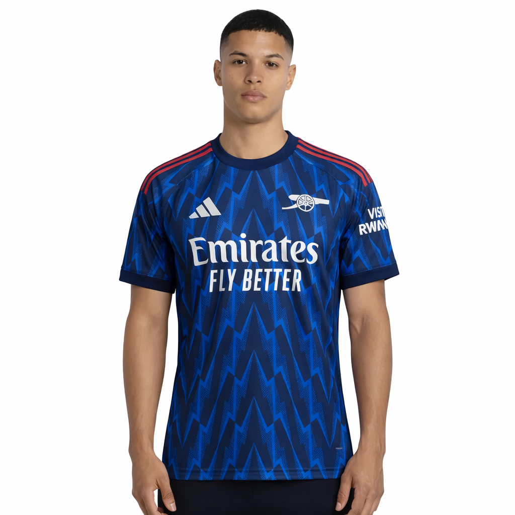 Arsenal Away Jersey – "Blue Bolt Heritage Edition" 25/26