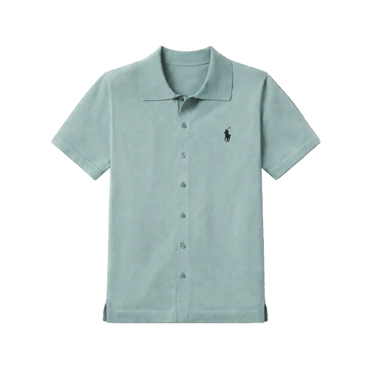 RL Riviera Knit Button Up