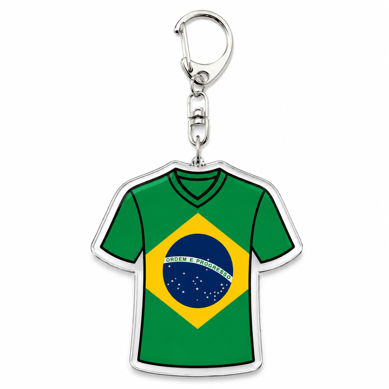 Brazil Keychain