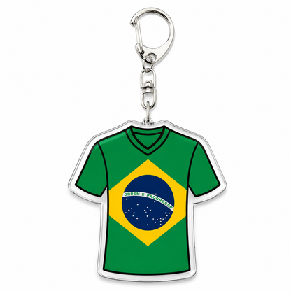 Brazil Keychain
