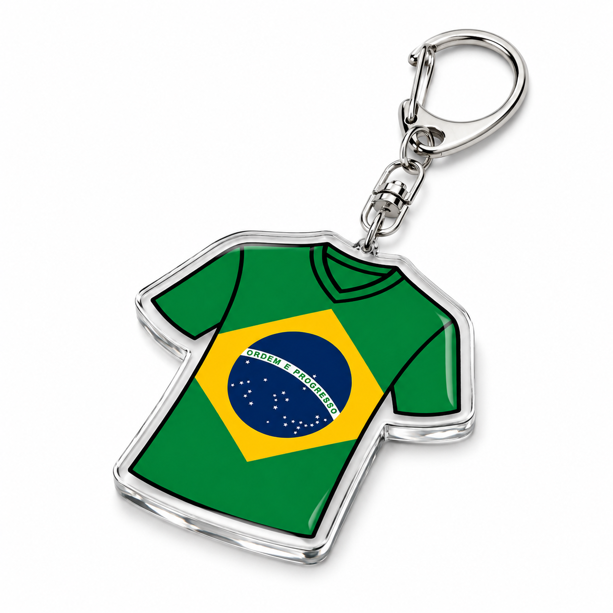 Brazil Keychain