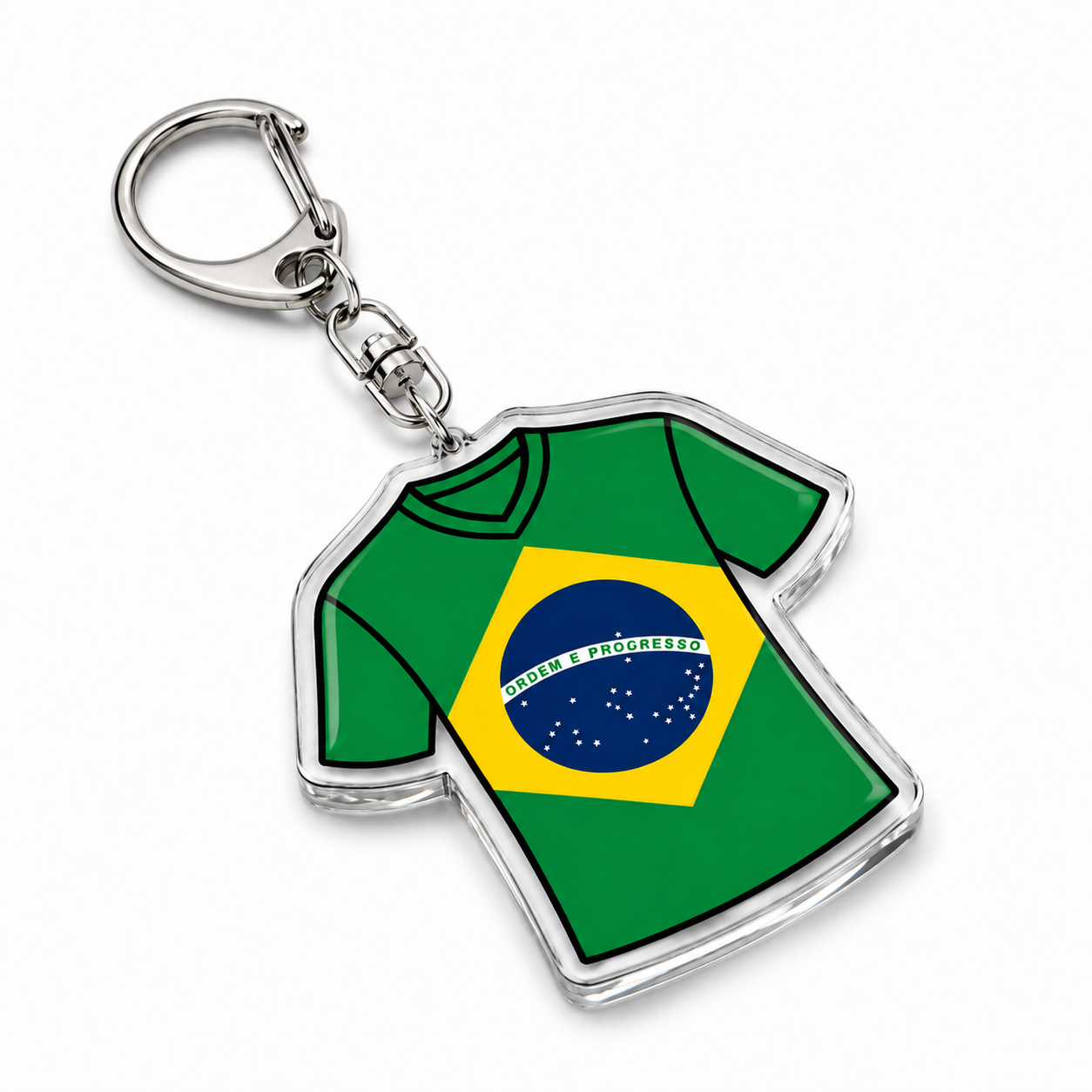 Brazil Keychain