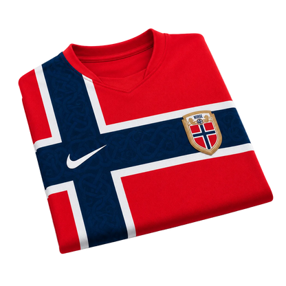 Norway 2026 World Cup Home Jersey