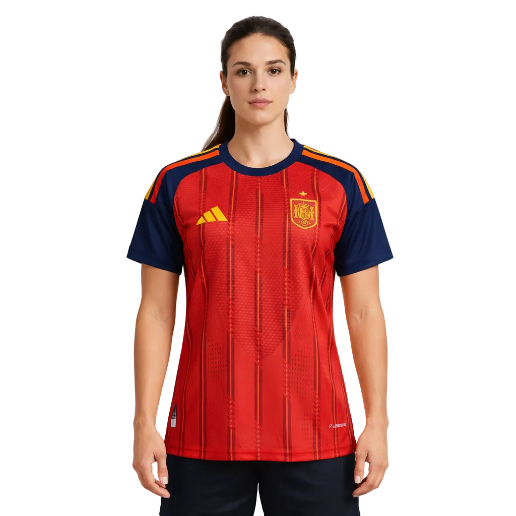 Spain World Cup 2026 Women's Home On Field Jersey
