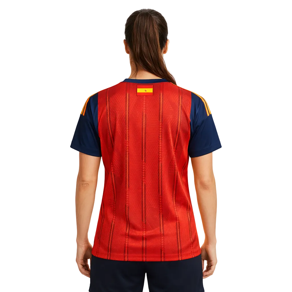 Spain World Cup 2026 Women's Home On Field Jersey